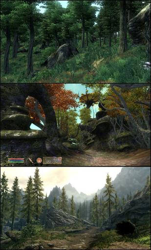 Elder Scrolls V: Skyrim, The - Сравнение Skyrim vs Oblivion