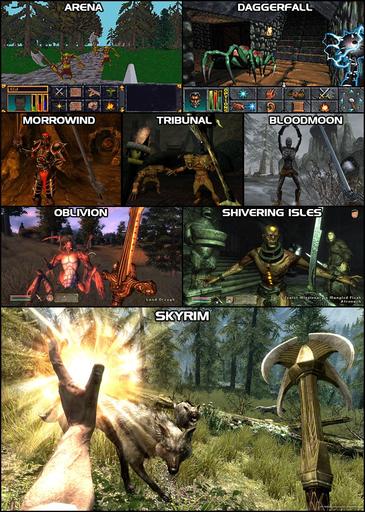 Elder Scrolls V: Skyrim, The - Сравнение Skyrim vs Oblivion